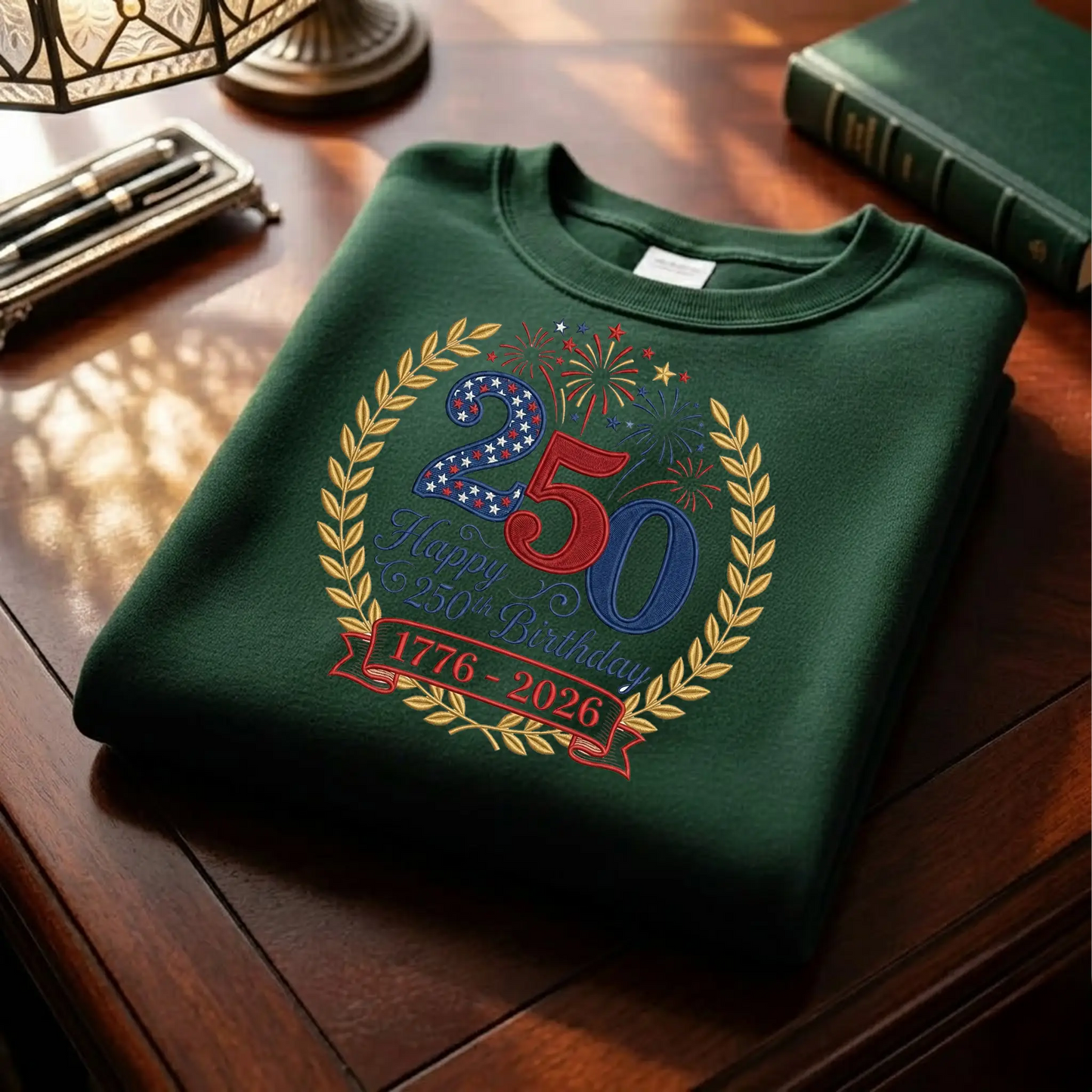 USA 250th Anniversary - Patriotic Embroidery Machine Design