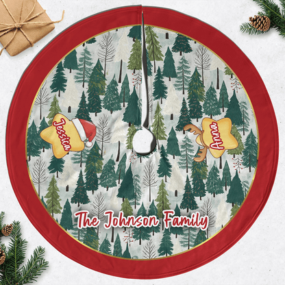 Personalized The Togetherness Christmas Tree Skirt