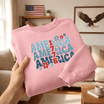 USA 250th Independence Anniversary Sweatshirt - 1776 We The People Edition