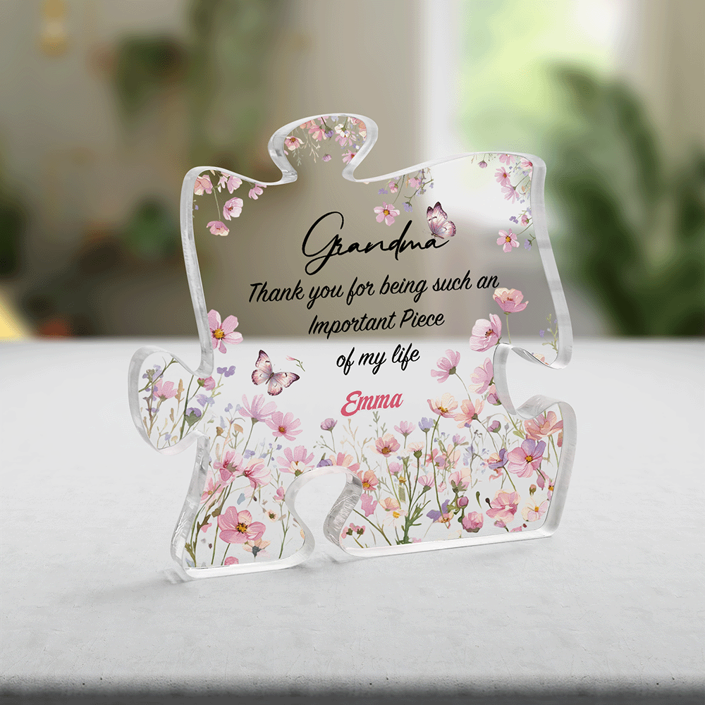 Gift for Mother Personalized Acrylic Plaque