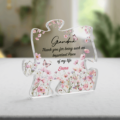 Gift for Mother Personalized Acrylic Plaque