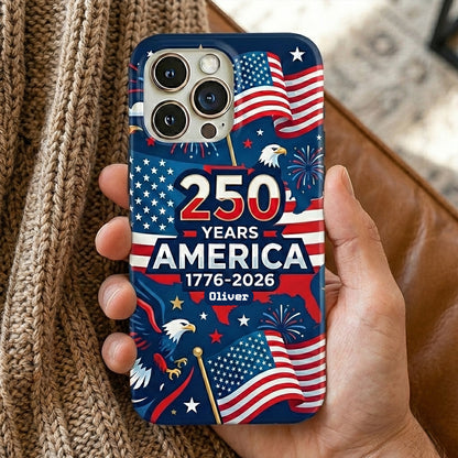 America 250th Birthday Phone Case - Patriotic Edition HA75 920224