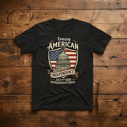 250 Years of America T-Shirt – Independence Day 2026 Semiquincentennial Patriotic Shirt