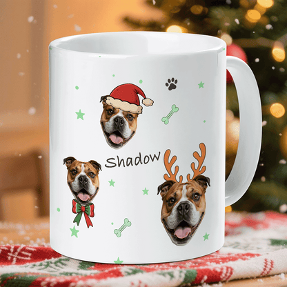 Personalized Pet Christmas Mug