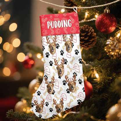Personalized Dog Christmas Stocking