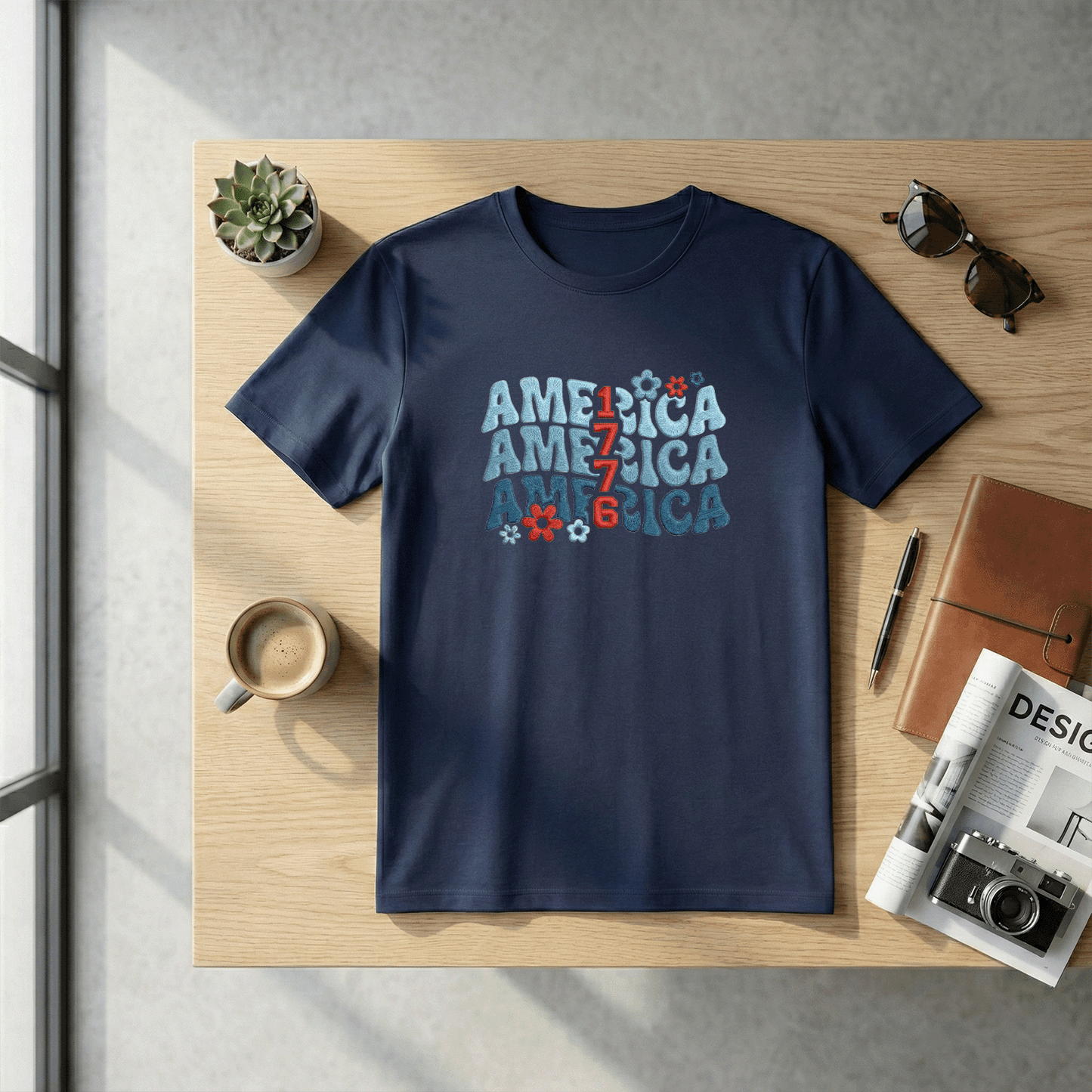 USA 250th Independence Anniversary T-Shirt - 1776 We The People Edition