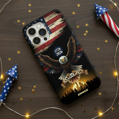 America 250th Anniversary 1776-2026 Patriotic Phone Case