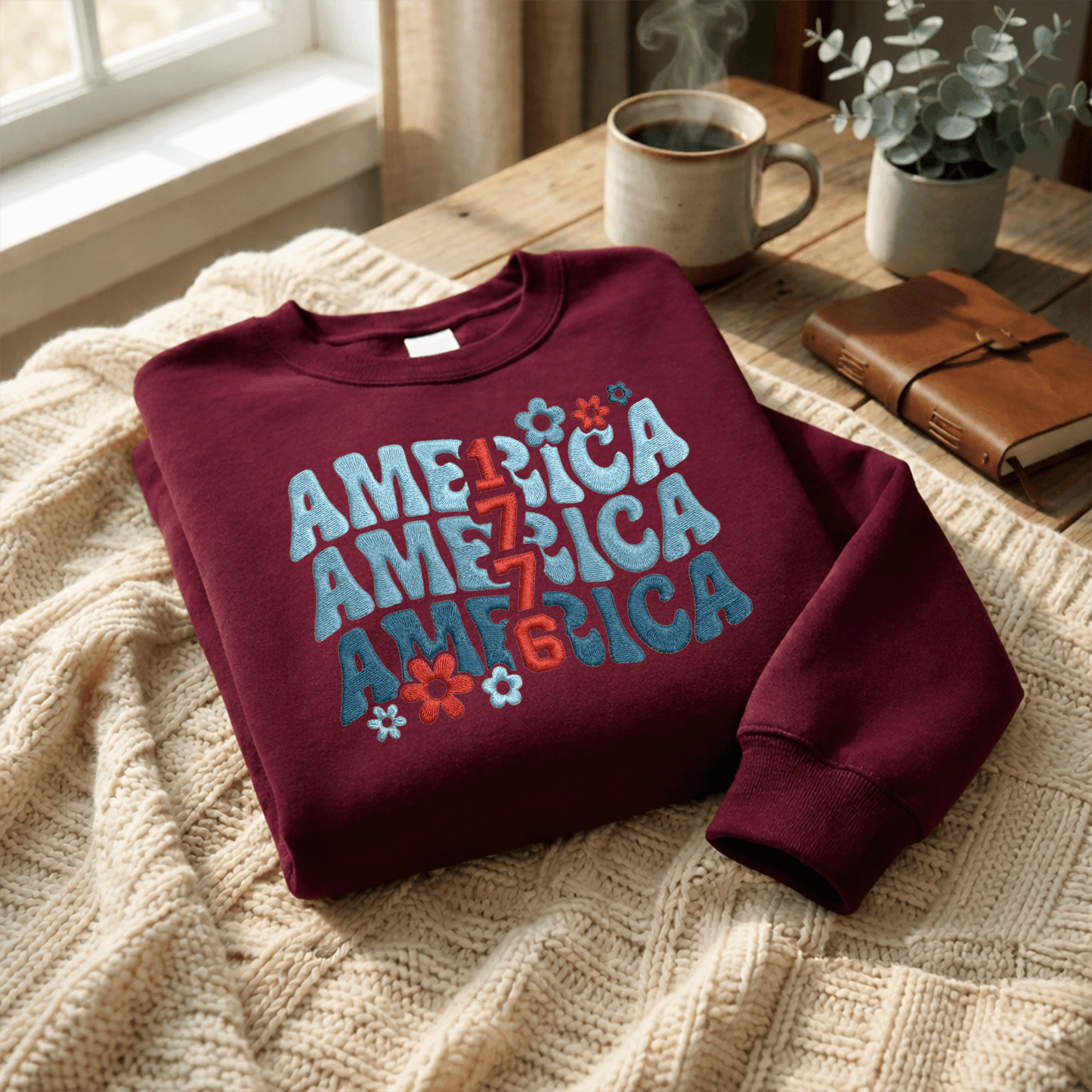 USA 250th Independence Anniversary Sweatshirt - 1776 We The People Edition