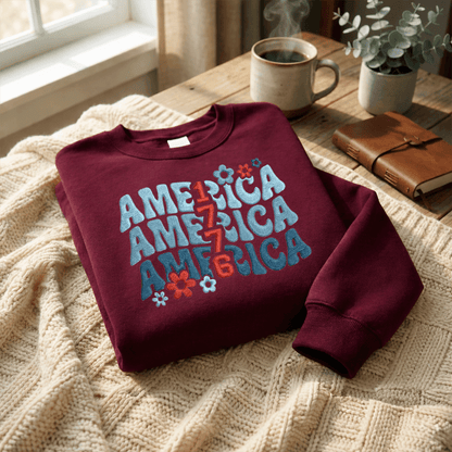 USA 250th Independence Anniversary Sweatshirt - 1776 We The People Edition