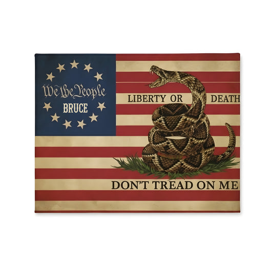 Don't Tread On Me America Flag We The People Yard Sign