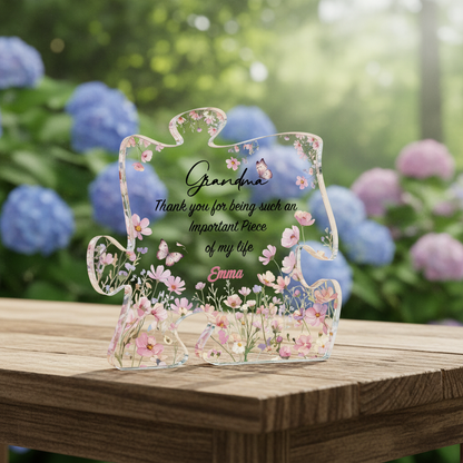 Gift for Mother Personalized Acrylic Plaque
