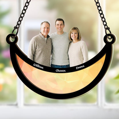 Personalized Photo Acrylic Suncatcher Gift for Mom and Grandma