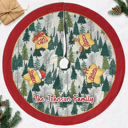 Personalized The Togetherness Christmas Tree Skirt