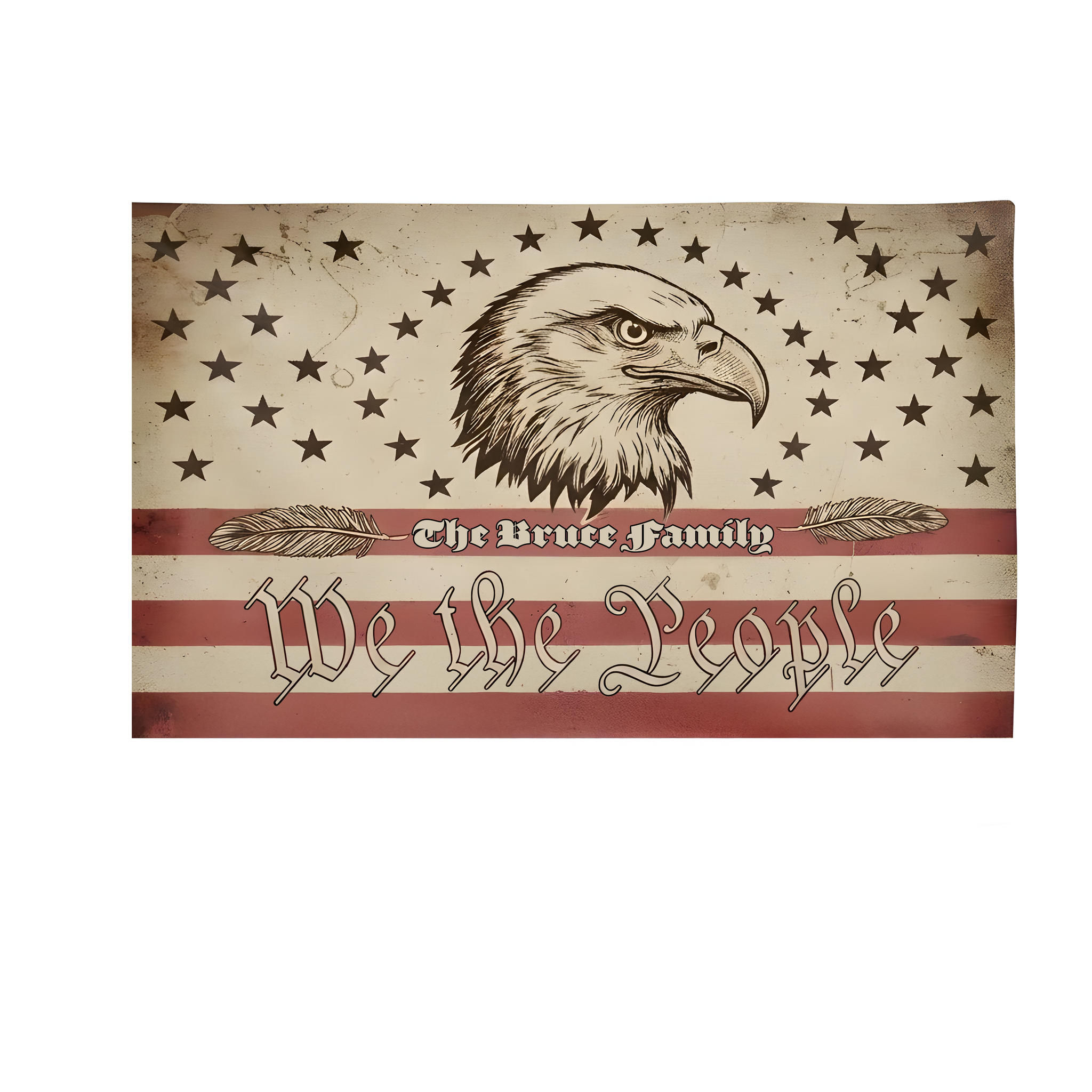 We the People - 250 Years America Anniversary House Flag