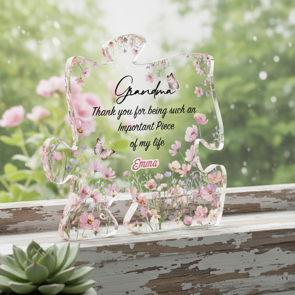 Gift for Mother Personalized Acrylic Plaque