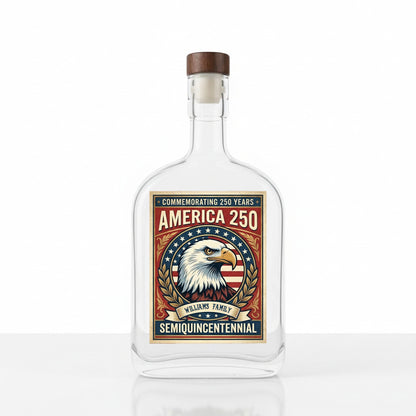 American 250 Years Independence Eagle - July 4th 2026 Whiskey Bottle