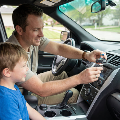Personalized Police Car Standee for Dad – Custom Photo Father’s Day Gift