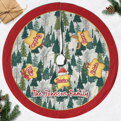 Personalized The Togetherness Christmas Tree Skirt