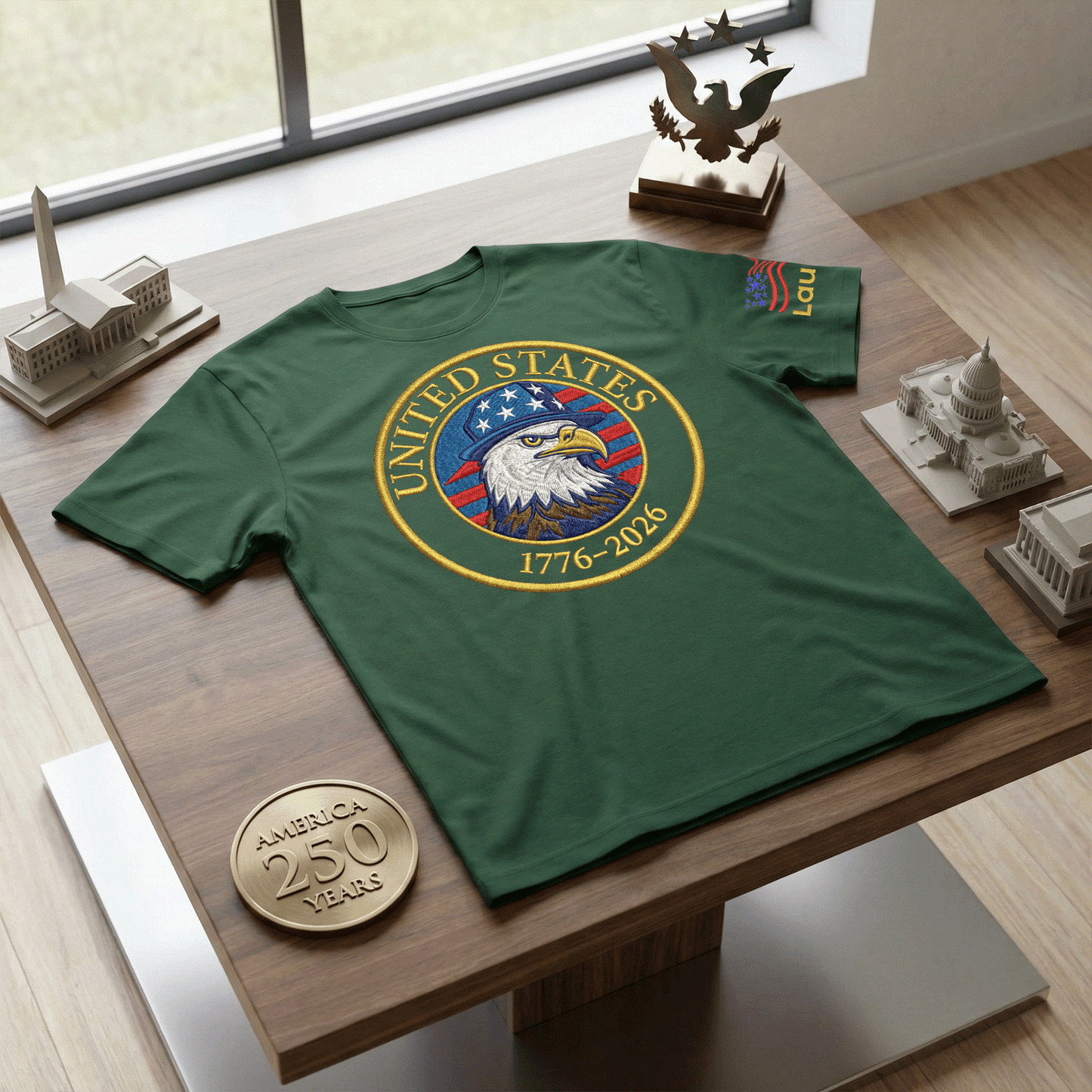 America 250th Anniversary T-Shirt - United States 1776-2026 Patriotic Pride Tee