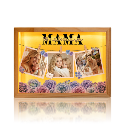If I Know What Love Is – Sentimental Mother’s Day Gift from Kids – Personalized Mom Photo Frame Light Box