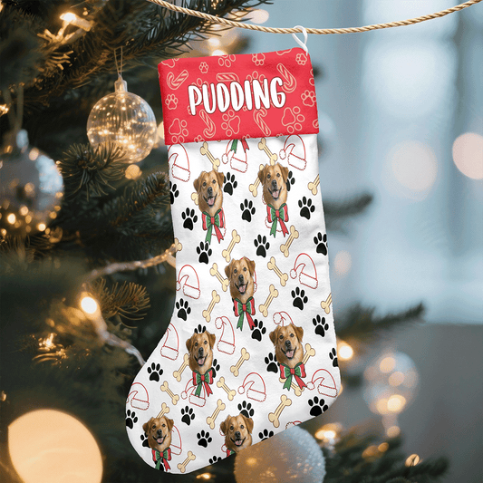Personalized Dog Christmas Stocking