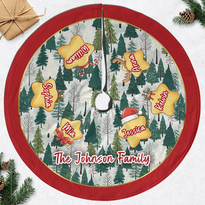 Personalized The Togetherness Christmas Tree Skirt