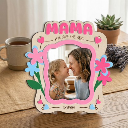Personalized I Love You Photo Magnet – Custom Memory Gift