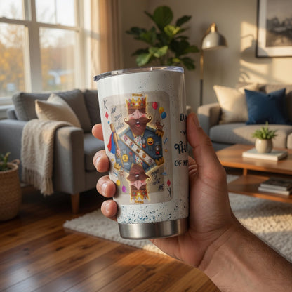 King of Dads 20oz Tumbler – Father’s Day Gift Cup for Dad