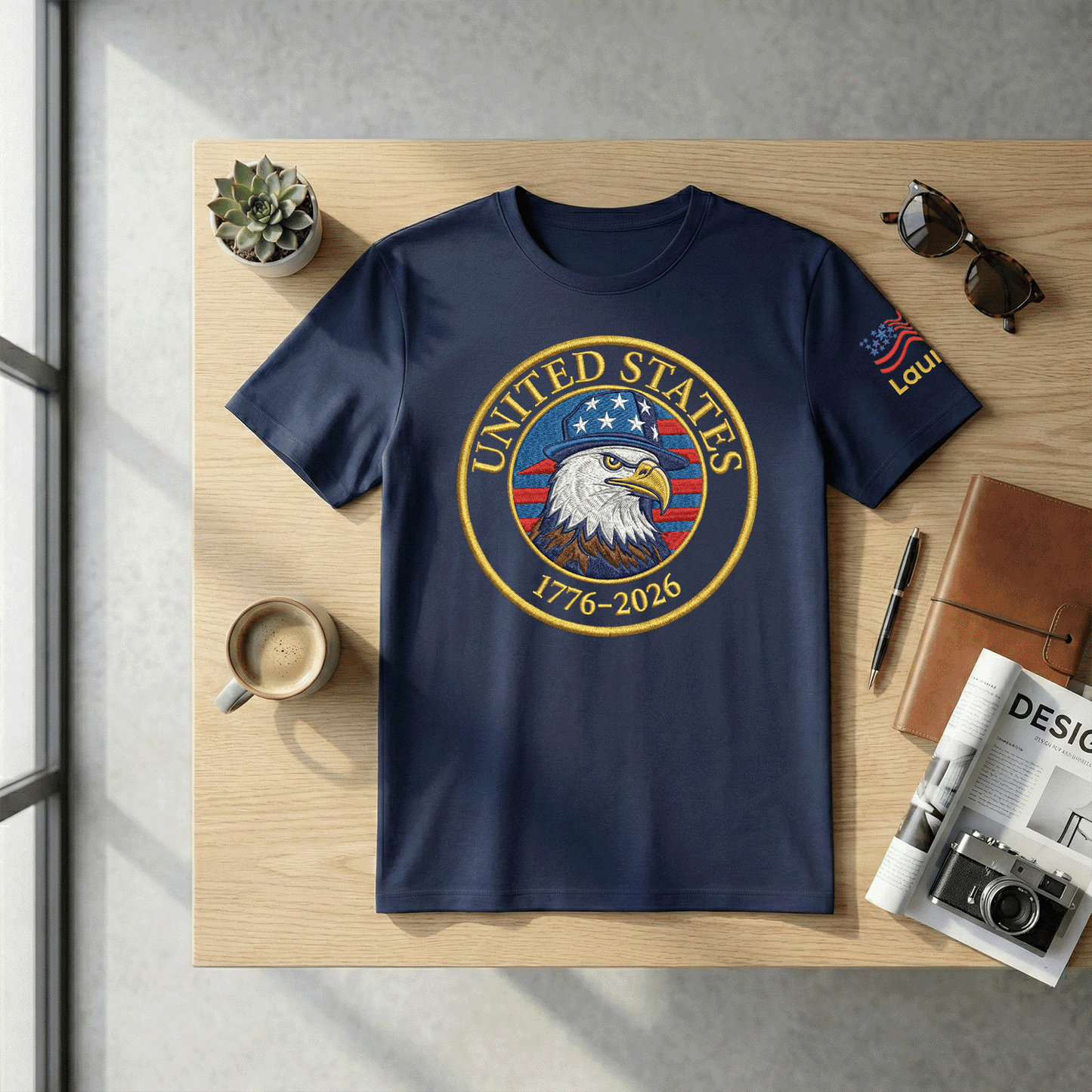 America 250th Anniversary T-Shirt - United States 1776-2026 Patriotic Pride Tee