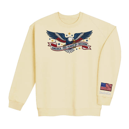 1776–2026 USA Anniversary Hoodie - Custom Name Eagle Sweatshirt - American Pride Keepsake