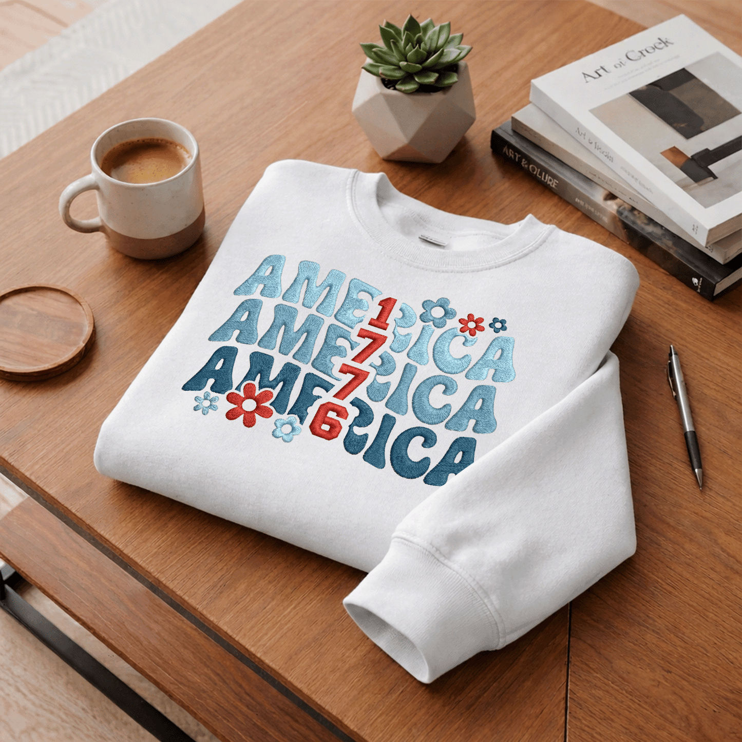 USA 250th Independence Anniversary Sweatshirt - 1776 We The People Edition