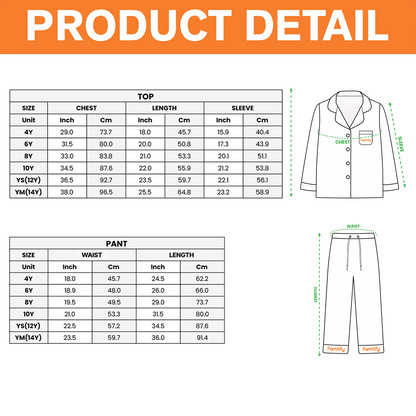 Custom Face Photo Christmas Santa Elf Reindeer Personalized Kid Pajamas Set Green Satin Long Sleeve Button Up Holiday Sleepwear Nightwear Lounge Set