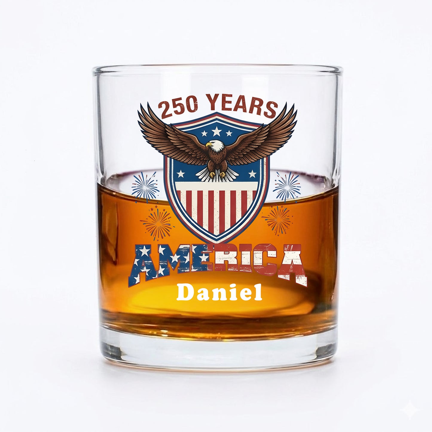 America 250 Years V1 Whiskey Glass