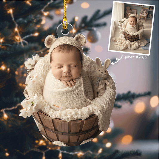 Angel of Ours – Personalized Photo Acrylic Ornament