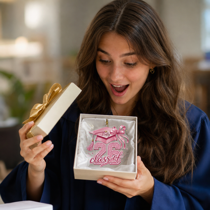 Personalized Class of 2026 Acrylic Ornament – Custom Graduation Keepsake