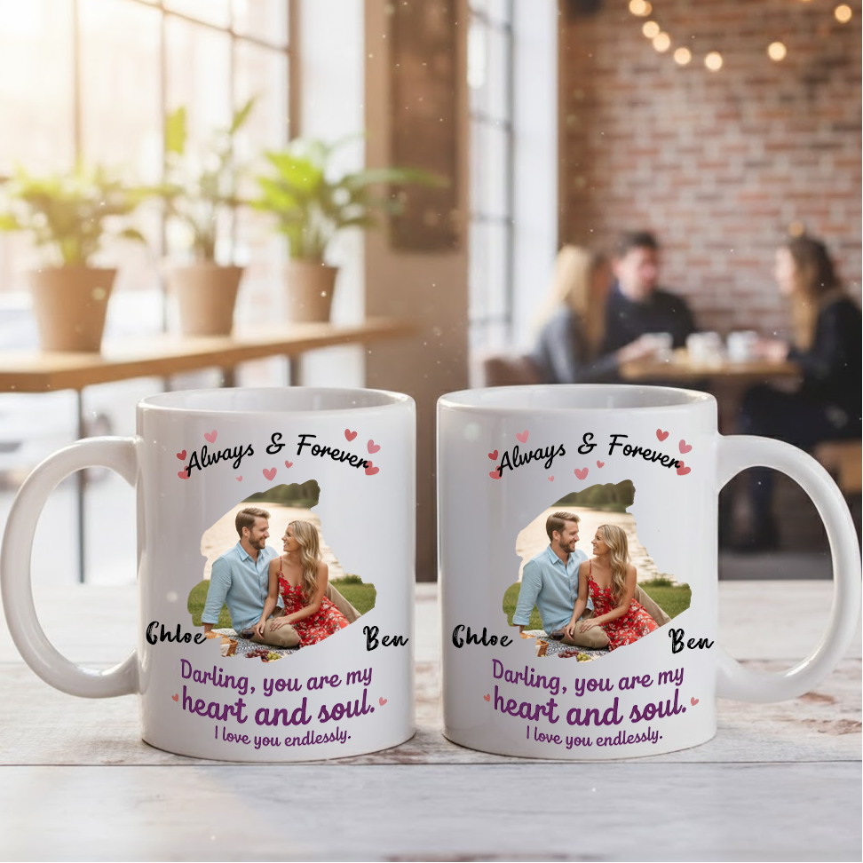 Forever Yours Gift For Couples Personalized Mug