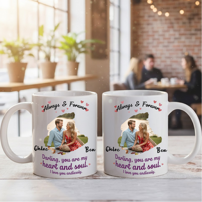 Forever Yours Gift For Couples Personalized Mug