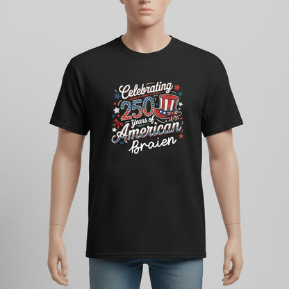 Personalized USA 250th Anniversary T-Shirt – Celebrating 250 Years of American Custom Name Shirt