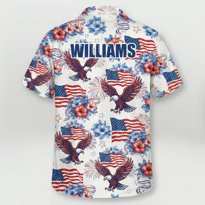 250 Years America Hawaii Shirt 1776-2026 Patriotic Hawaii Shirt