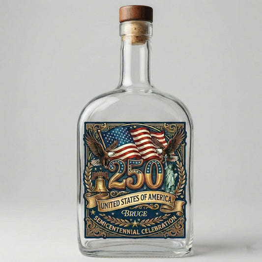 USA Eagles 250th Anniversary Semiquincentennial 1776-2026 Whiskey Bottle