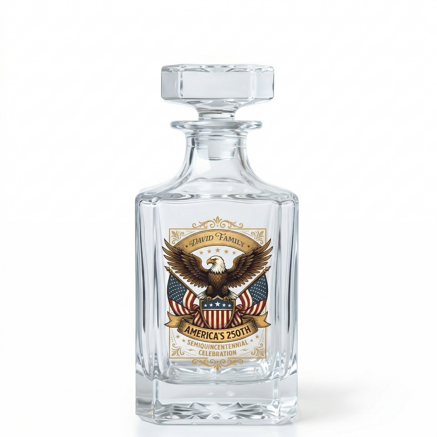 Honoring 250 Years Of Liberty America 250Th Anniversary Decanter