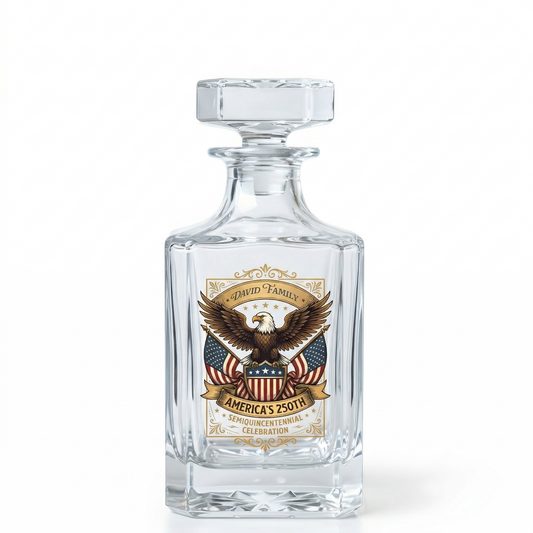 Honoring 250 Years Of Liberty America 250Th Anniversary Decanter