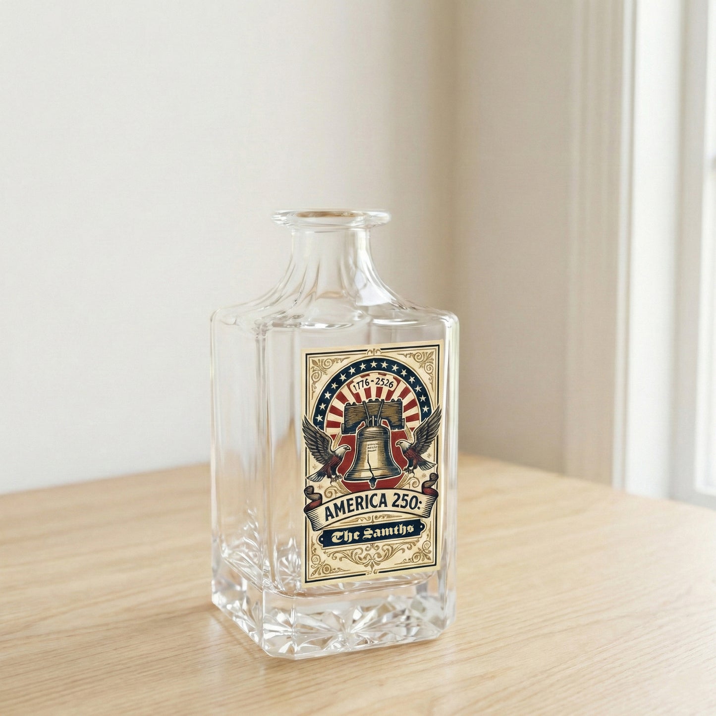 250 Years America 250th Anniversary USA 4th of July Decanter