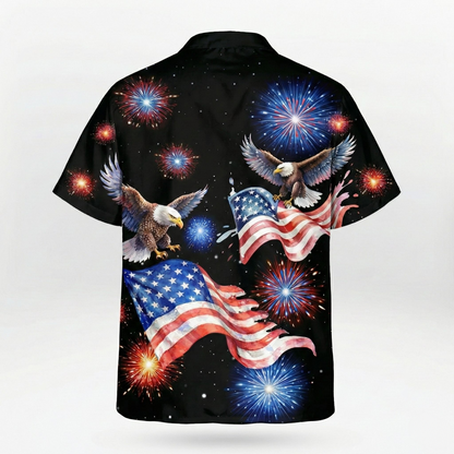 250 Years 1776 - 2026 Patriotic Eagle Hawaii Shirt