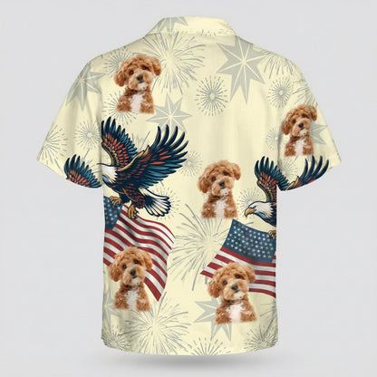 Custom Dog USA 250 Anniversary Eagle 1776-2026 Hawaii Shirt
