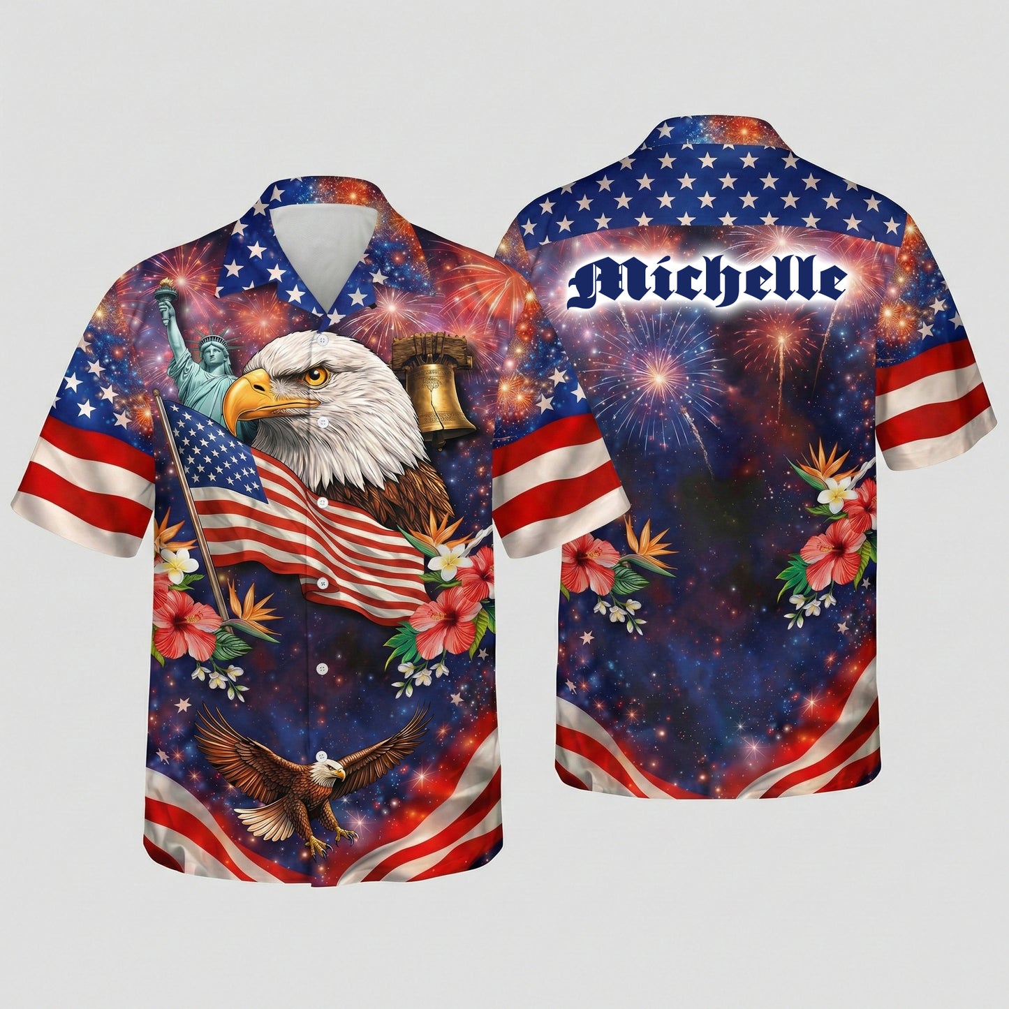 America Land of The Free Home of The Brave 250 Years of Freedom Hawaiian Shirt