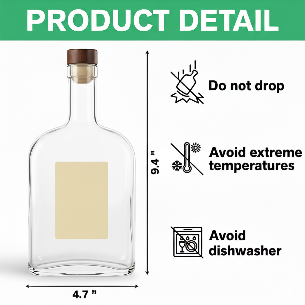 Custom Dog Photo Celebrate 250 Years of America Whiskey Bottle