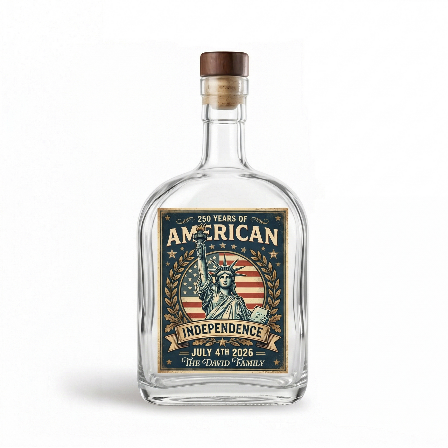 America 250th Anniversary Whiskey Bottle (1776–2026)