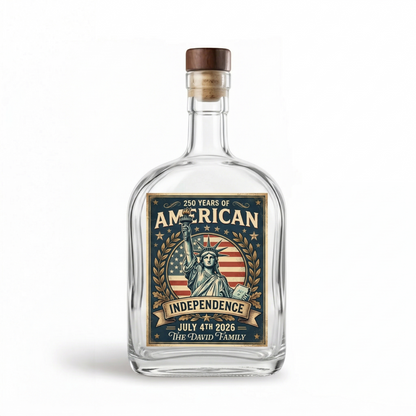 America 250th Anniversary Whiskey Bottle (1776–2026)