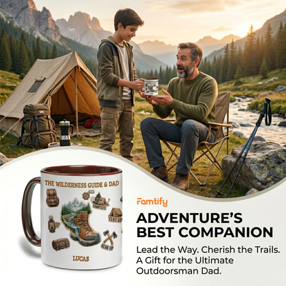 Personalized Dad Mug – Trek Dad Mode Custom Name Coffee Mug